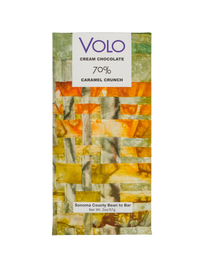 70% DARK CREAM CHOCOLATE CARAMEL CRUNCH salted toffee + cream