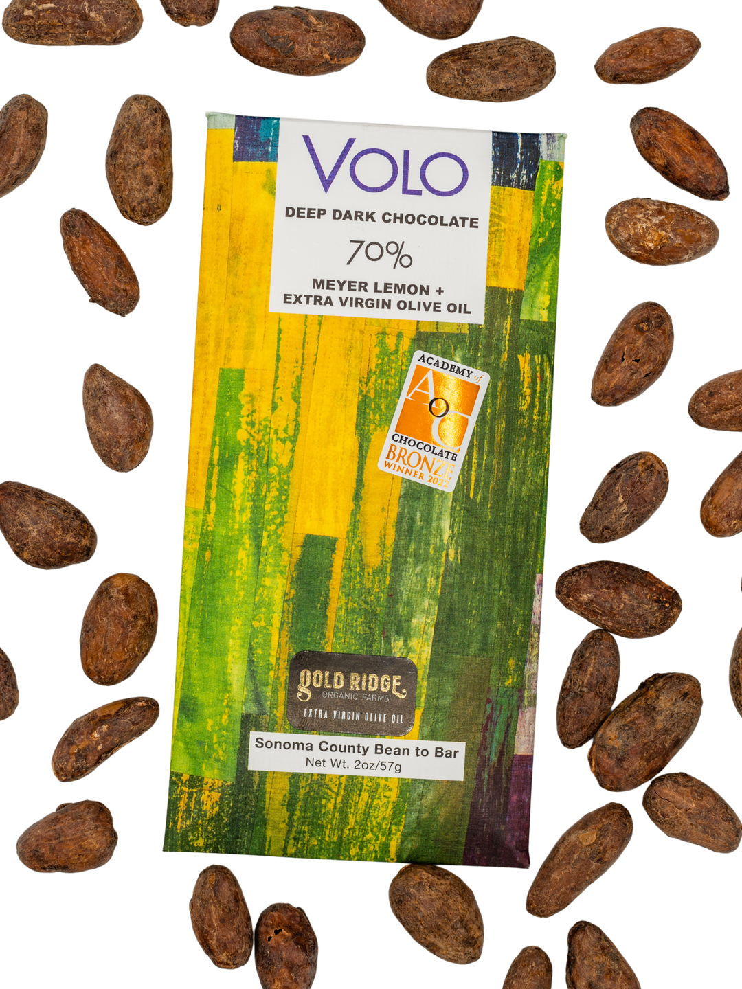 70% Dark Chocolate Meyer Lemon & Extra Virgin Olive Oil – VOLO 70% Dark Chocolate Meyer Lemon & Extra Virgin Olive Oil – VOLO